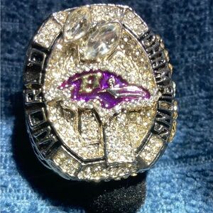 Baltimore Ravens Joe Flacco Men's Championship Ring